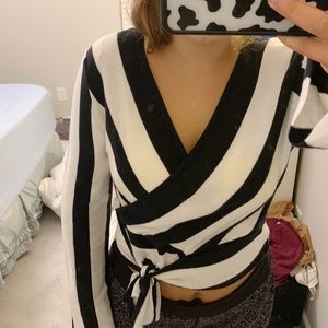 ⭐️TOPSHOP WRAP TOP⭐️